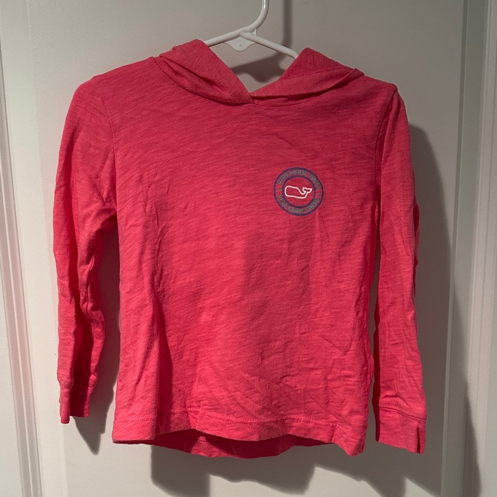 Vineyard Vines Kids Bright Pink Hoodie
